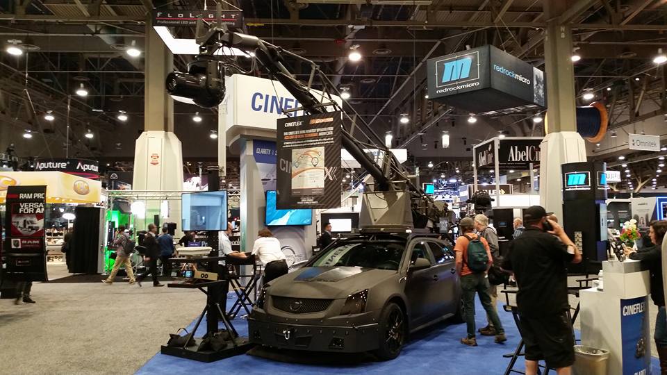 Camera Rig on Car at NAB 2017